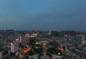 賓陽縣城文化廣場(chǎng)