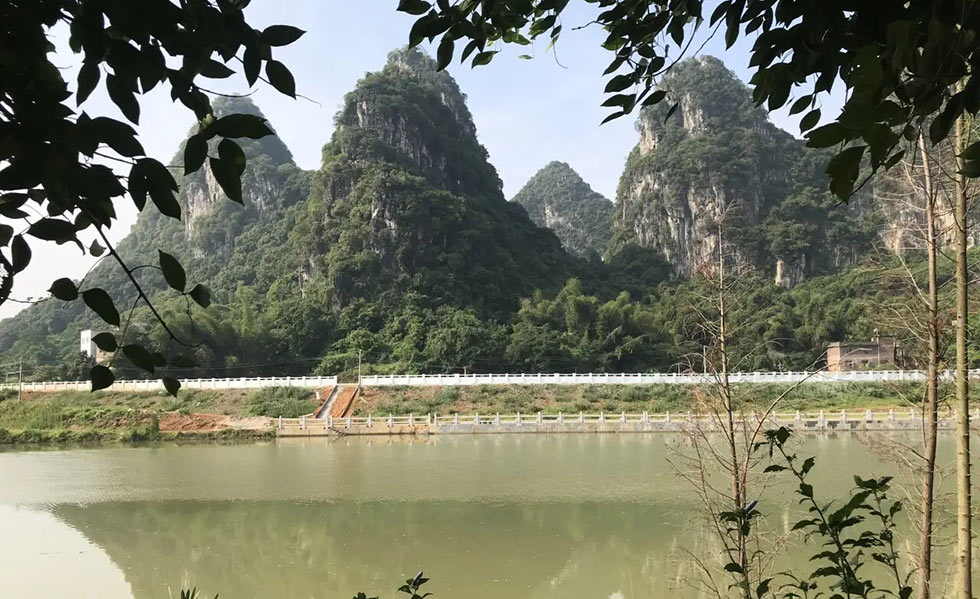 北堤公園一角