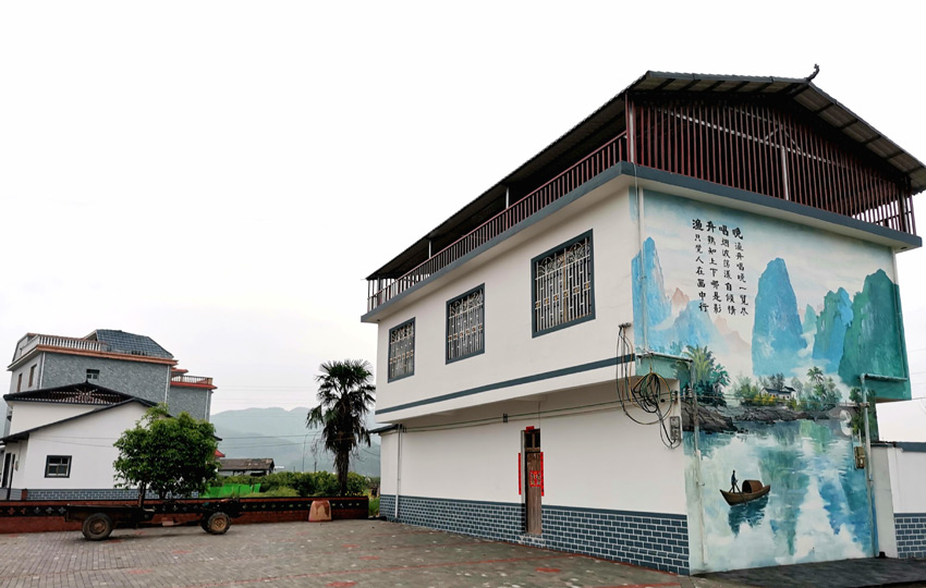 生態(tài)宜居的龍溪村。廖宏斌攝