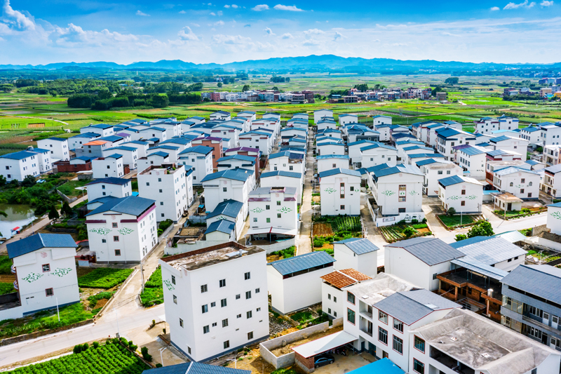 長塘村風(fēng)貌。黃波攝