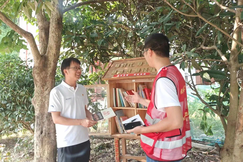 共享書屋已建成。