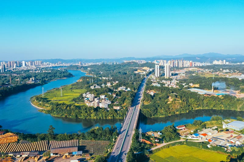 國道241線同古大橋美景 梁輝攝