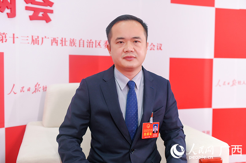 陸華靜接受專訪。人民網(wǎng)記者 嚴(yán)立政攝