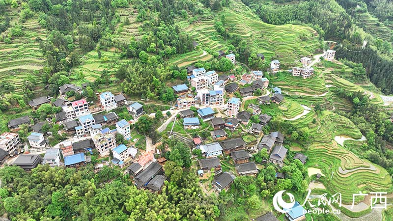 交通越來越便利的大新村。人民網(wǎng) 付華周攝