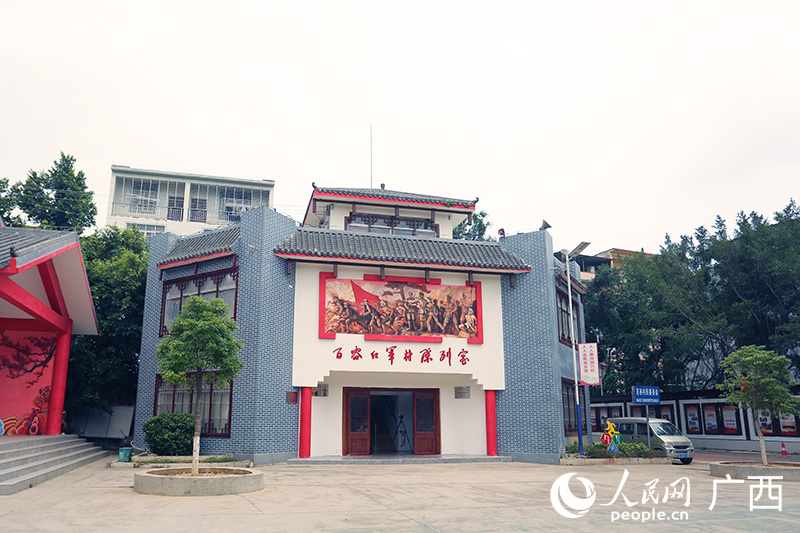 百谷村紅軍陳列室。人民網(wǎng) 覃心攝