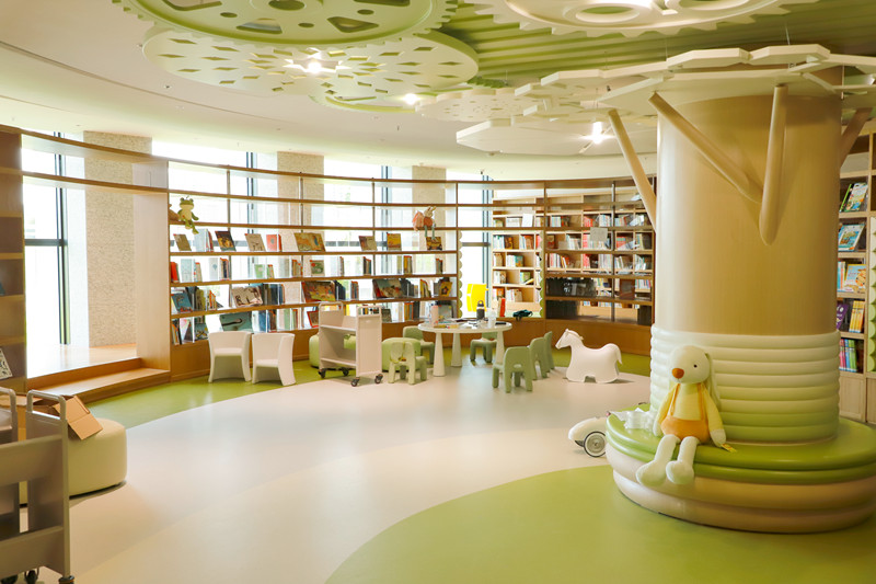 少兒館。中建科工供圖