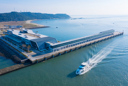 廣西北海郵輪碼頭郵1郵2泊位通過(guò)預(yù)驗(yàn)收