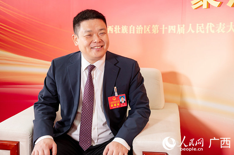 李冉接受專訪。人民網(wǎng)記者 嚴(yán)立政攝