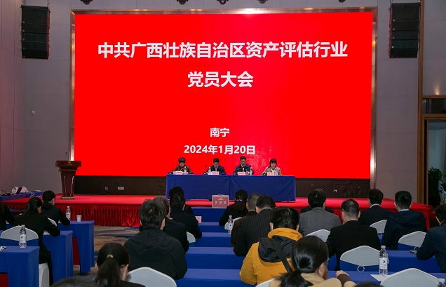 中共廣西壯族自治區(qū)資產(chǎn)評(píng)估行業(yè)委員會(huì)順利組建