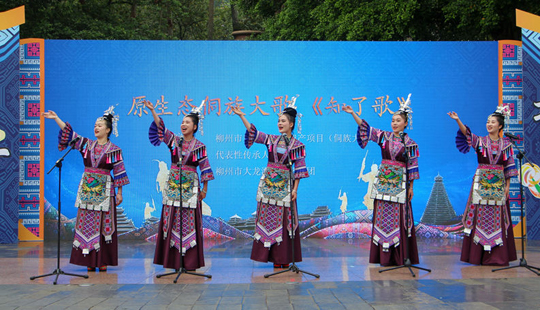 “廣西三月三”柳州非遺文化推介市集活動(dòng)舉行
