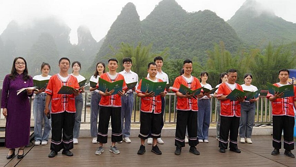 活動(dòng)現(xiàn)場。桂林旅游學(xué)院供圖
