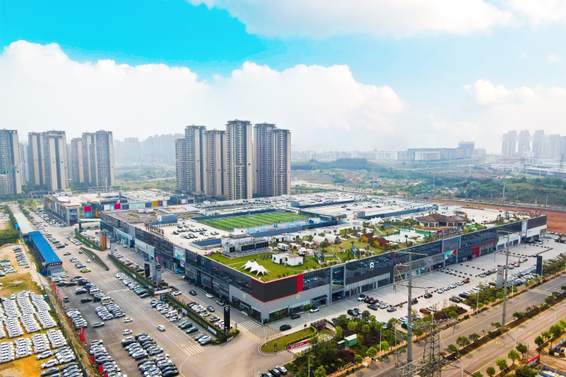 五象汽車生活廣場。廣西桂物機電集團供圖