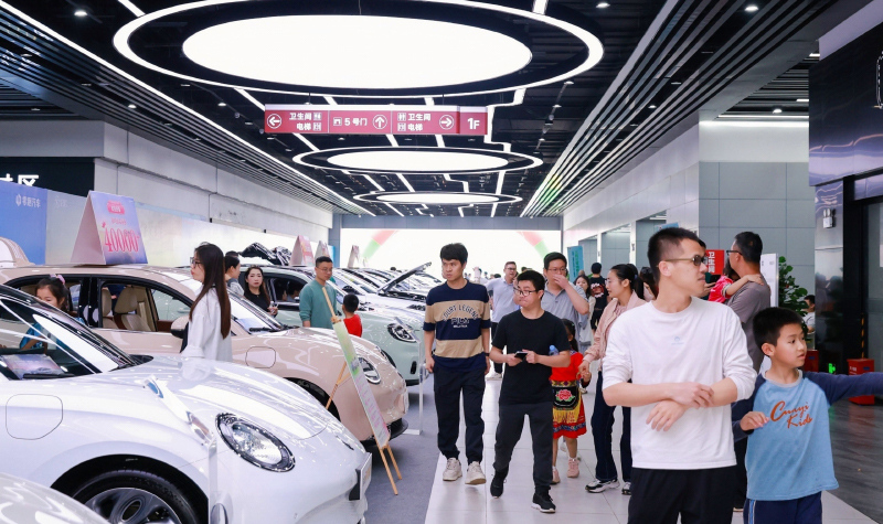 南寧市春季惠民車展。廣西商務(wù)廳供圖