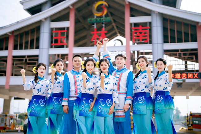 “玉蘭花”特色班組。李玉華攝
