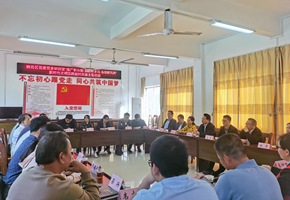 自治區(qū)黨委黨史研究室赴龍圩區(qū)開展結對共建主題活動