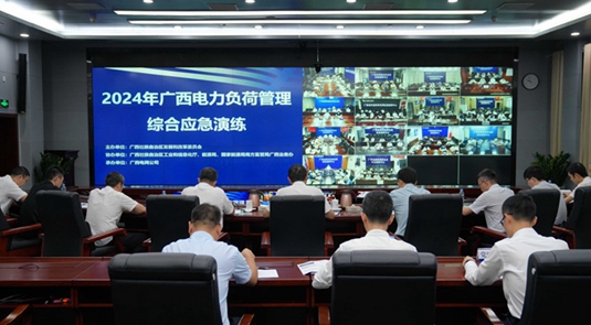 莫前鋒參加2024年廣西電力負(fù)荷管理綜合應(yīng)急演練
