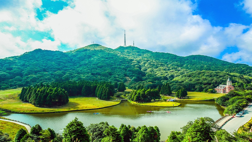 大容山國(guó)家森林公園。北流市委宣傳部供圖