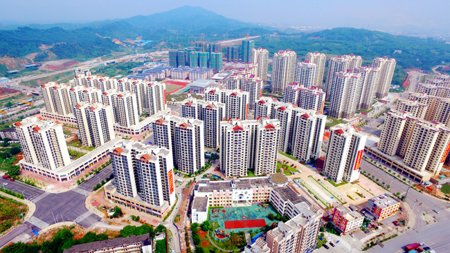 文華社區(qū)一景。