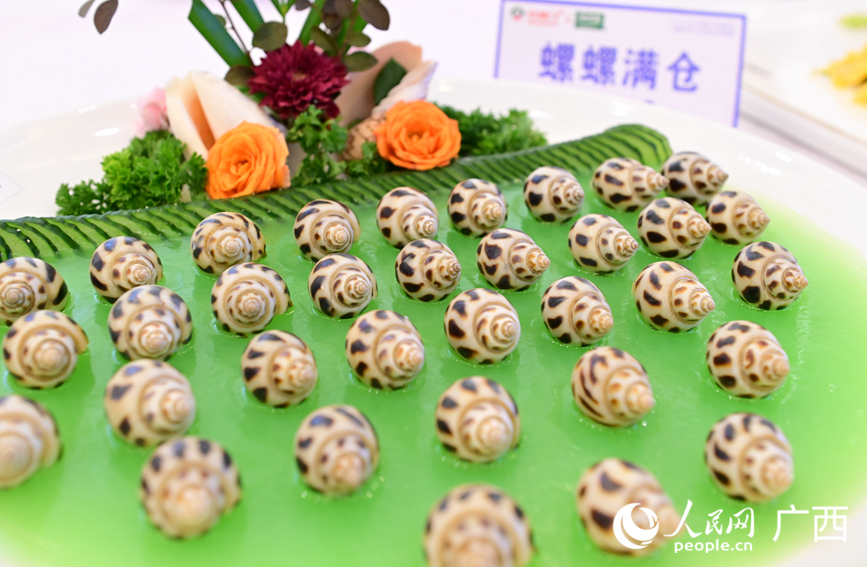 螺螺滿(mǎn)倉(cāng)。人民網(wǎng) 雷琦竣攝