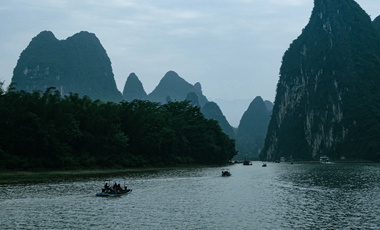 優(yōu)秀獎(jiǎng)：漓江風(fēng)光作者：梁圣然