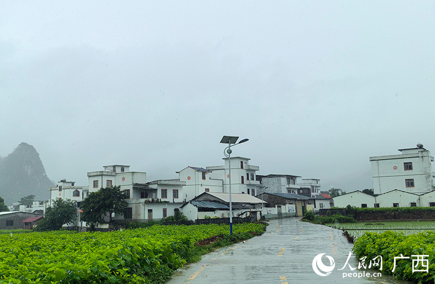 上坪村。人民網(wǎng) 付華周攝