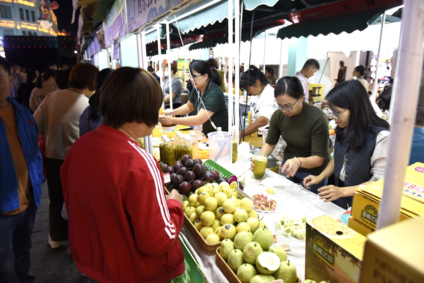 玉林美食文化好市現(xiàn)場