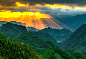 田林老山風光