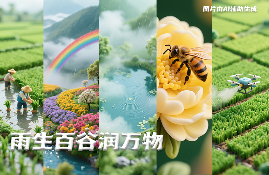 “雨生百谷”潤萬物