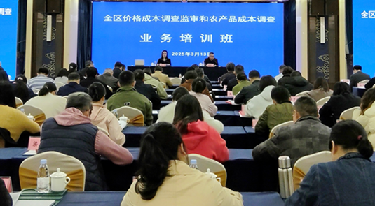 全區(qū)價(jià)格成本調(diào)查監(jiān)審和農(nóng)產(chǎn)品成本調(diào)查業(yè)務(wù)培訓(xùn)班舉辦