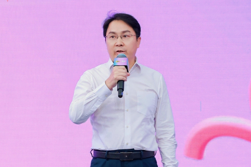 欽州市人民政府市長(zhǎng)李玉成作推介。主辦方供圖