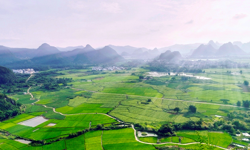 生態(tài)優(yōu)美村落——回龍村。