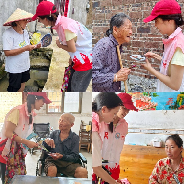 保健知識宣講。桂林醫(yī)科大學供圖