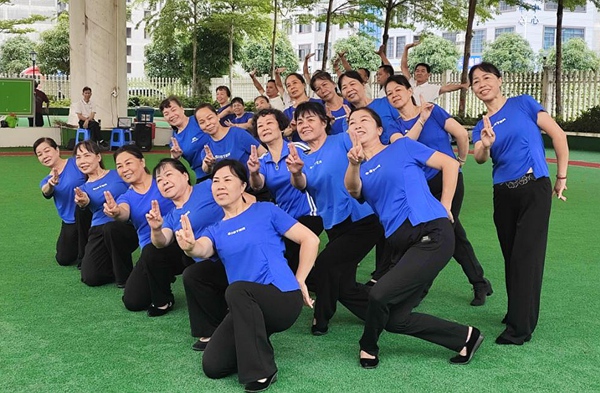 戲曲班學(xué)員正在表演。班淑婷攝
