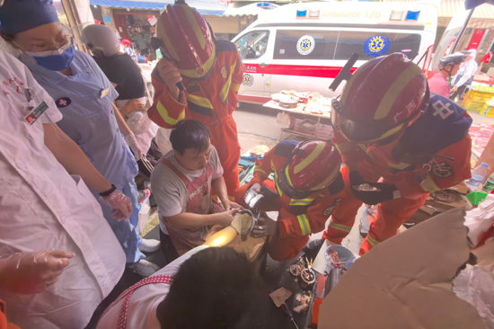 破拆現(xiàn)場(chǎng)