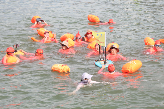 暢游漓江活動現(xiàn)場。張曉攝