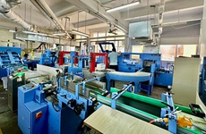 廣西地質(zhì)印刷廠首條自動化高速膠訂生產(chǎn)線正式投產(chǎn)