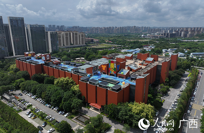 廣西規(guī)劃館煥新亮相。人民網(wǎng) 雷琦竣攝