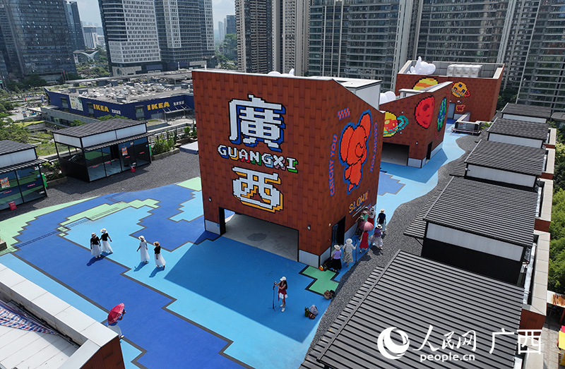 廣西規(guī)劃館煥新亮相。人民網(wǎng) 雷琦竣攝