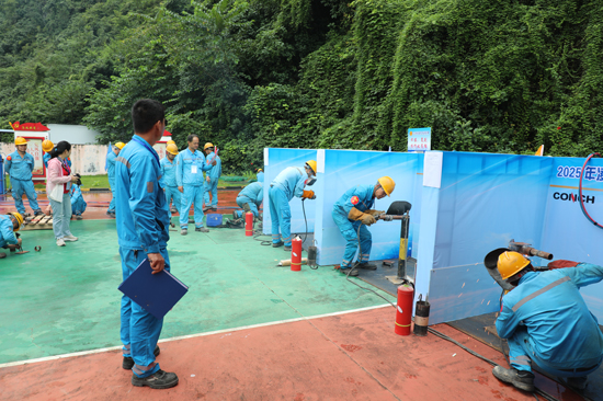 比賽現(xiàn)場(chǎng)。周俊位攝