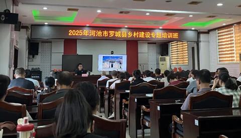 線上理論+線下實操！羅城55名工匠“充電”賦能美麗鄉(xiāng)村