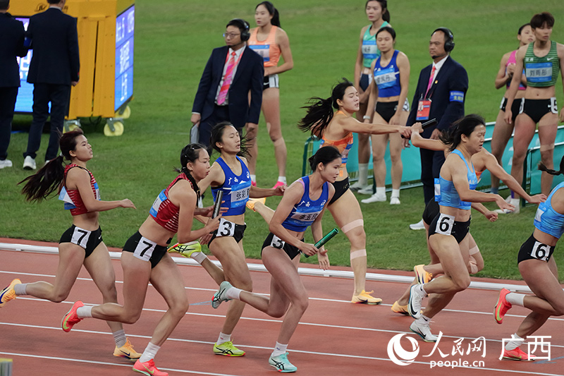 比賽現場。人民網 梁章暉攝