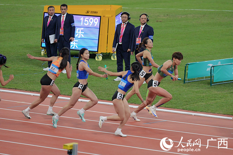 比賽現場。人民網 梁章暉攝