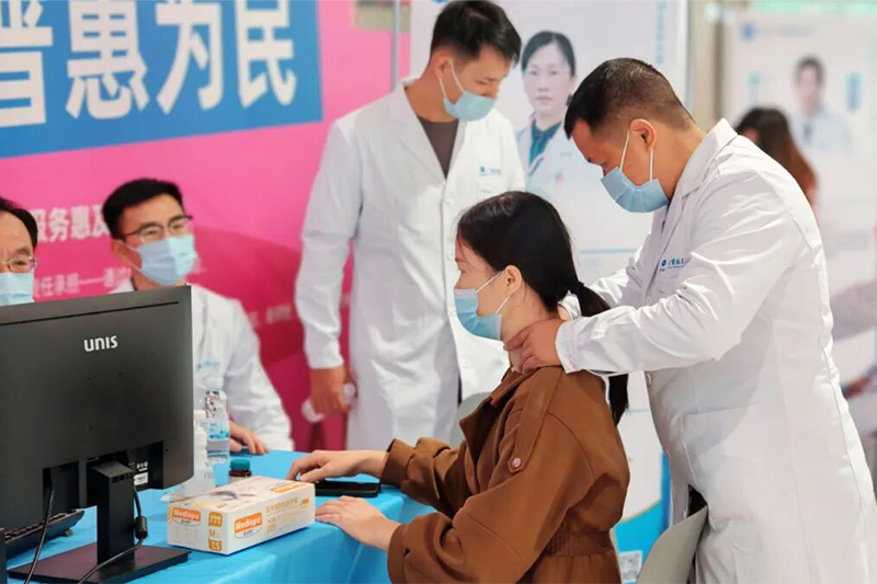 義診活動。主辦方供圖