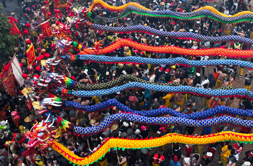 賓陽炮龍節(jié)現(xiàn)場