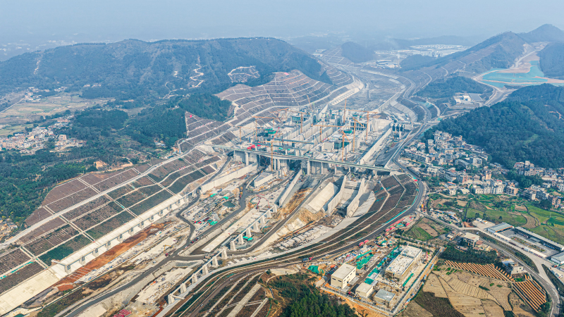 平陸運(yùn)河馬道樞紐。平陸運(yùn)河集團(tuán)供圖